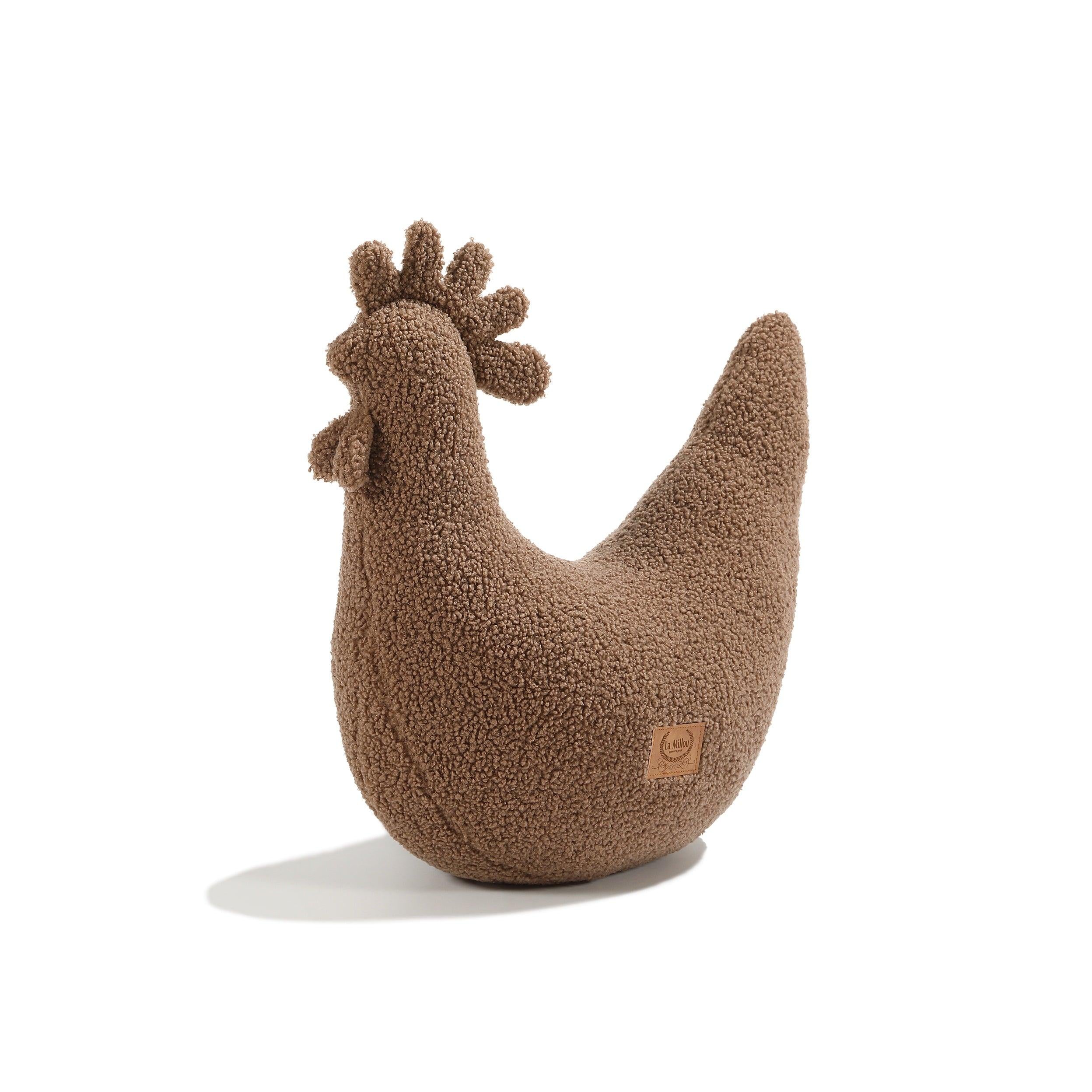 Coussin Poule de Grand-mère Dany - Teddy Bear Latte