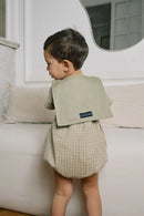 Barboteuse Bac - Carreaux Vert Sauge