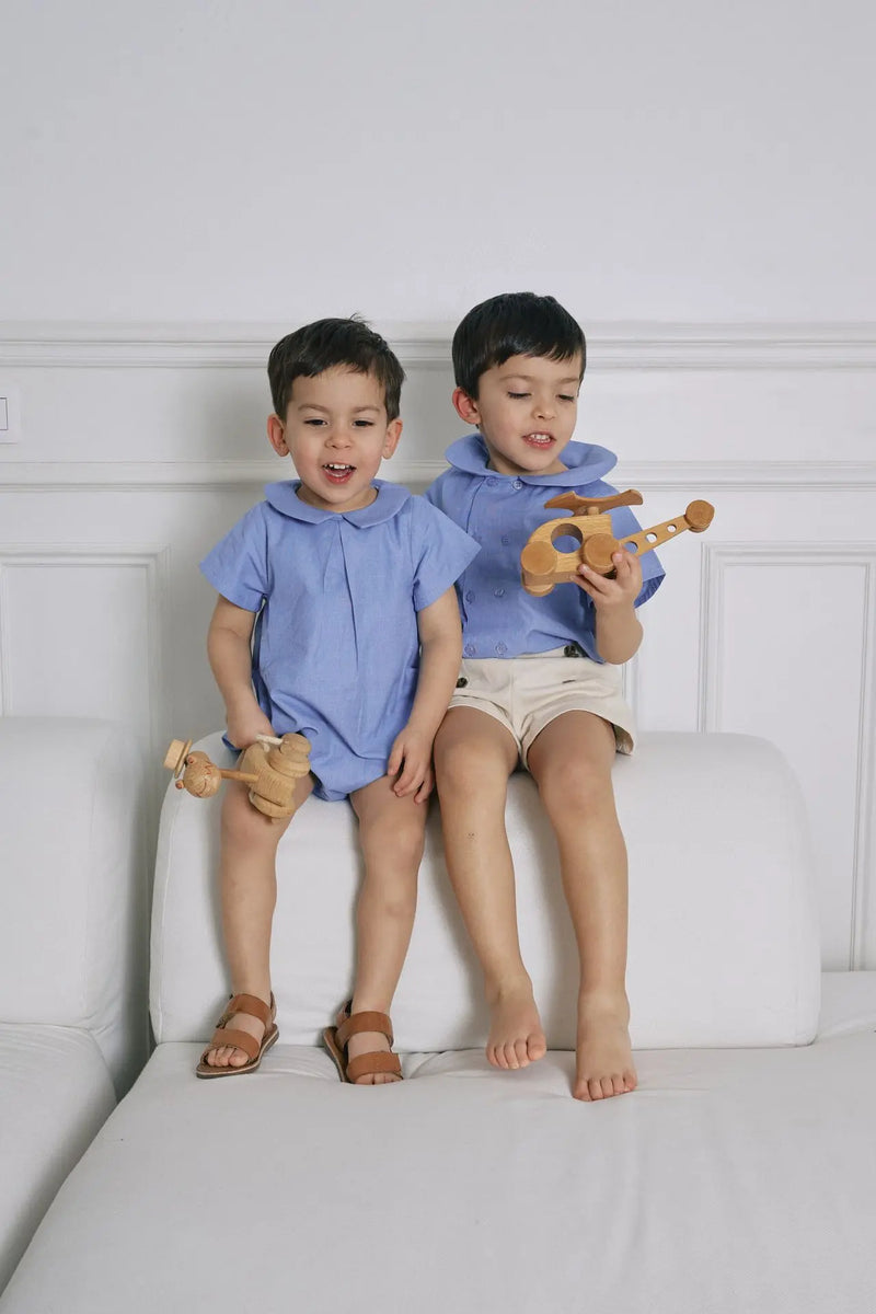 Barboteuse Batignolles - Bleue