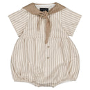 Barboteuse Cambon - Rayures Sable