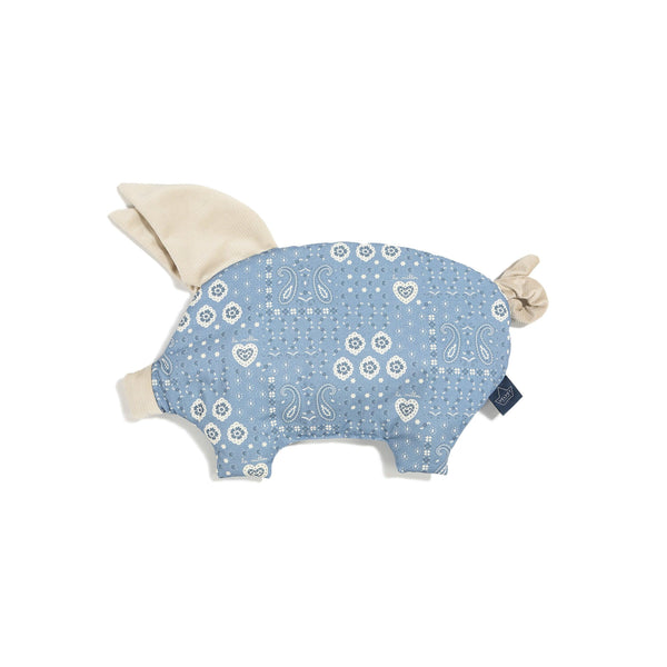 Coussin Sleepy Pig Velvet - Bandana Denim