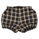 Bloomers With Dull Straps - Gray Tartan