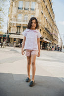 Blouse Nollet - Vichy Rose