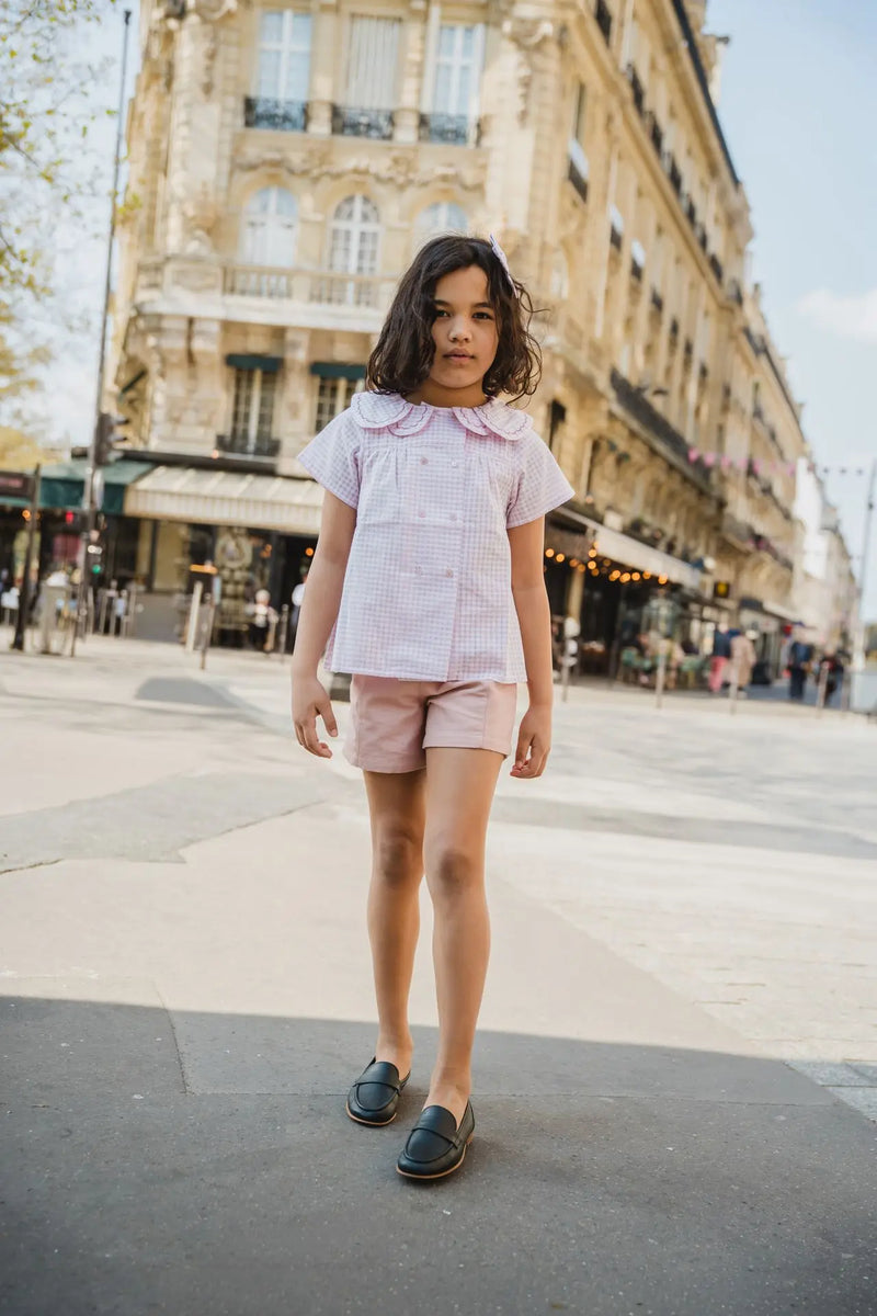Blouse Nollet - Vichy Rose