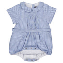 Barboteuse Foch - Vichy Bleu