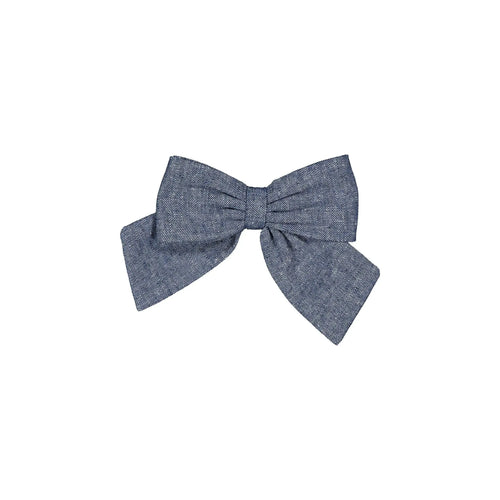 Halles Hair Clip - Storm Blue Denim
