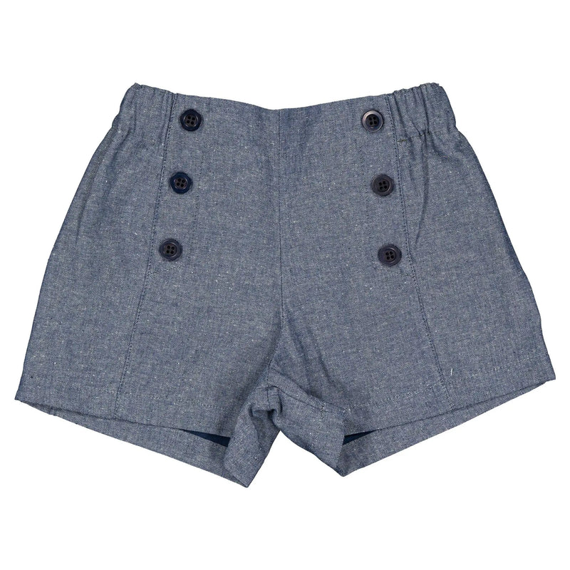 Short Sevres - Bleu Orage Denim