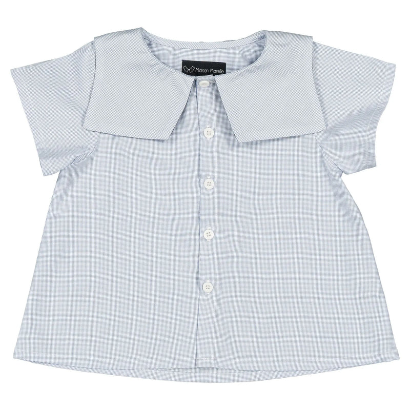 Blouse Clichy - Petits Carreaux Écolier