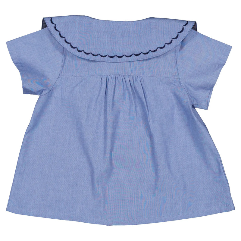 Blouse Nollet - Bleue