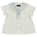 Blouse Monge - Rayé Vert Menthe