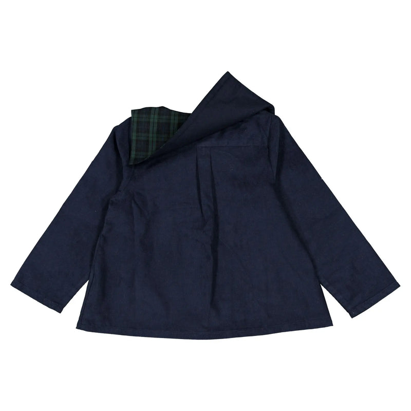 Blouse Clichy - Velours Bleu