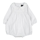 Barboteuse Jourdain - Cérémonie Velours Blanc