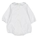 Barboteuse Jourdain - Cérémonie Velours Blanc