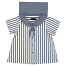 Blouse Monge - Rayé Bleu Foncé