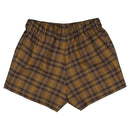 Short Sevres - Tartan Orange - Taupe