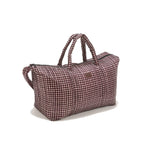 Sac Weekend Nylon - Bordeaux Vichy
