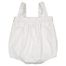 Barboteuse Etoile - À Bretelle Coton Blanc