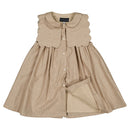 Robe Elysée - Beige Fines Rayures