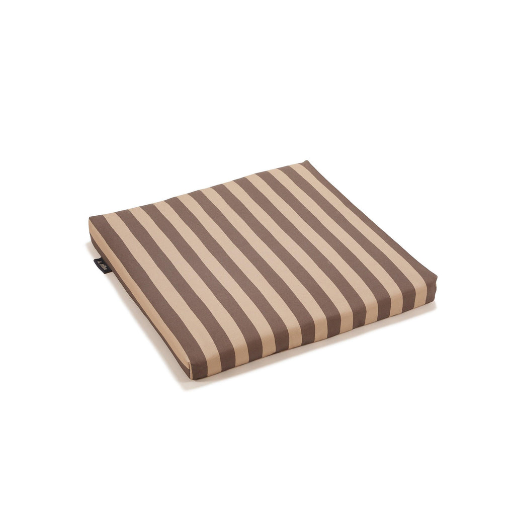 Coussin D’assise pour Jardin - Rayures Marron