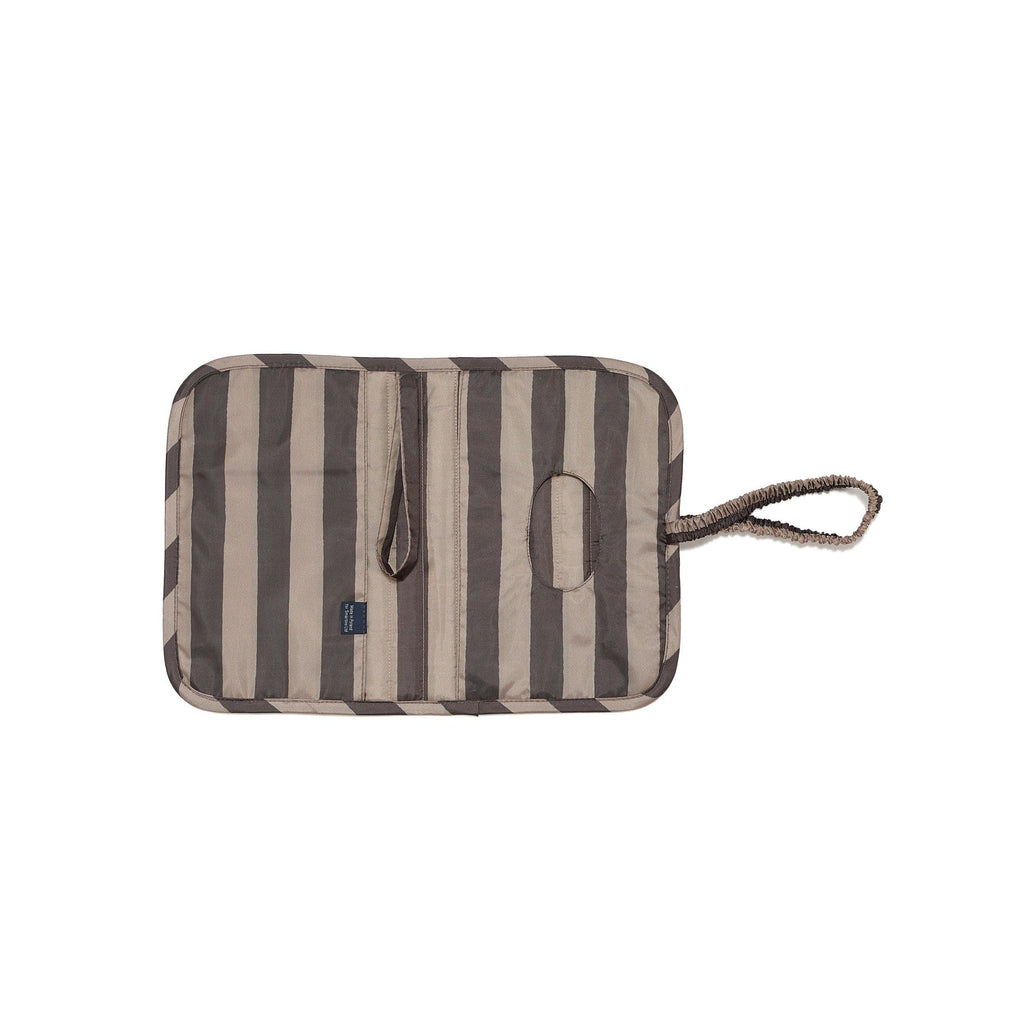 Set de Voyage - Rayures Marron
