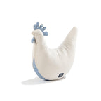 Coussin Poule de Grand-mère Dany Velvet Coton - Bandana Denim