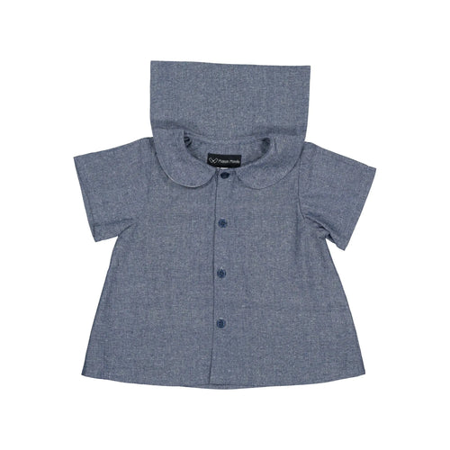 Blusa Monceau - Denim Azul Tormenta