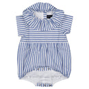 Barboteuse Dupleix - Rayures Bleues