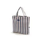 Sac Shopper en Nylon - Rayures Marine