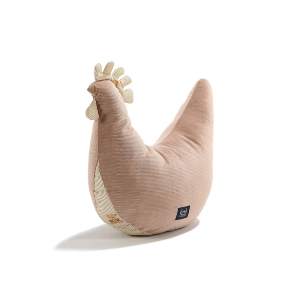 Grandma Dany Velvet Cotton Hen Cushion - Baby Bear