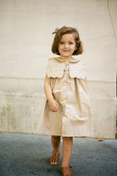 Robe Elysée - Beige Fines Rayures