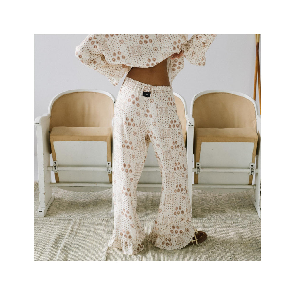 Pyjama en Bambou - Bandana Crème