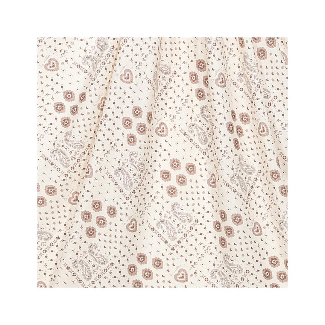 Couverture D'emmaillotage en Bambou - Bandana Crème