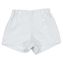Short Sevres - Rayé Bleu Clair