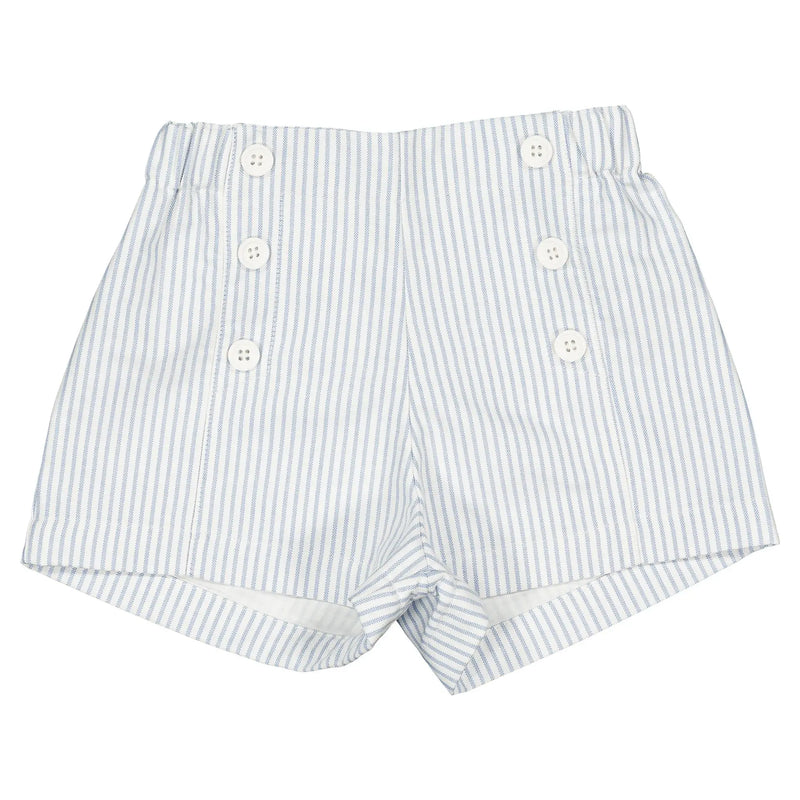 Short Sevres - Rayé Bleu Clair