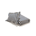 Ensemble de Literie en Coton - Rayures Marine