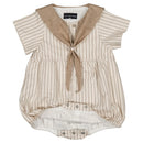 Barboteuse Cambon - Rayures Sable