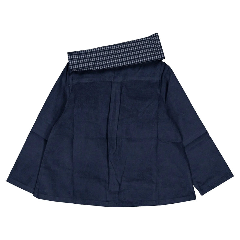 Blouse Monceau - Velours Bleu