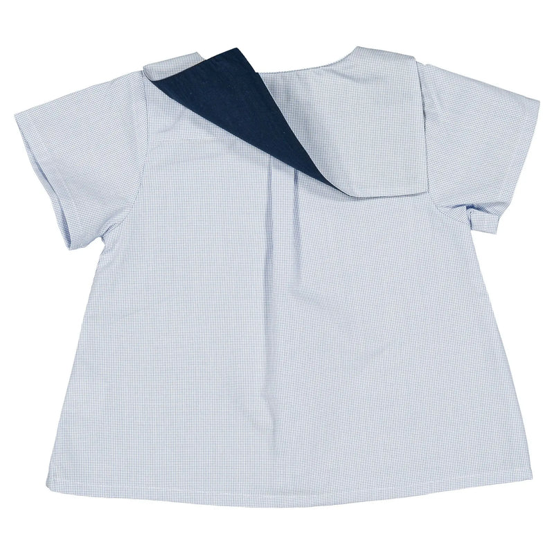 Blouse Monceau - Petits Carreaux Écolier