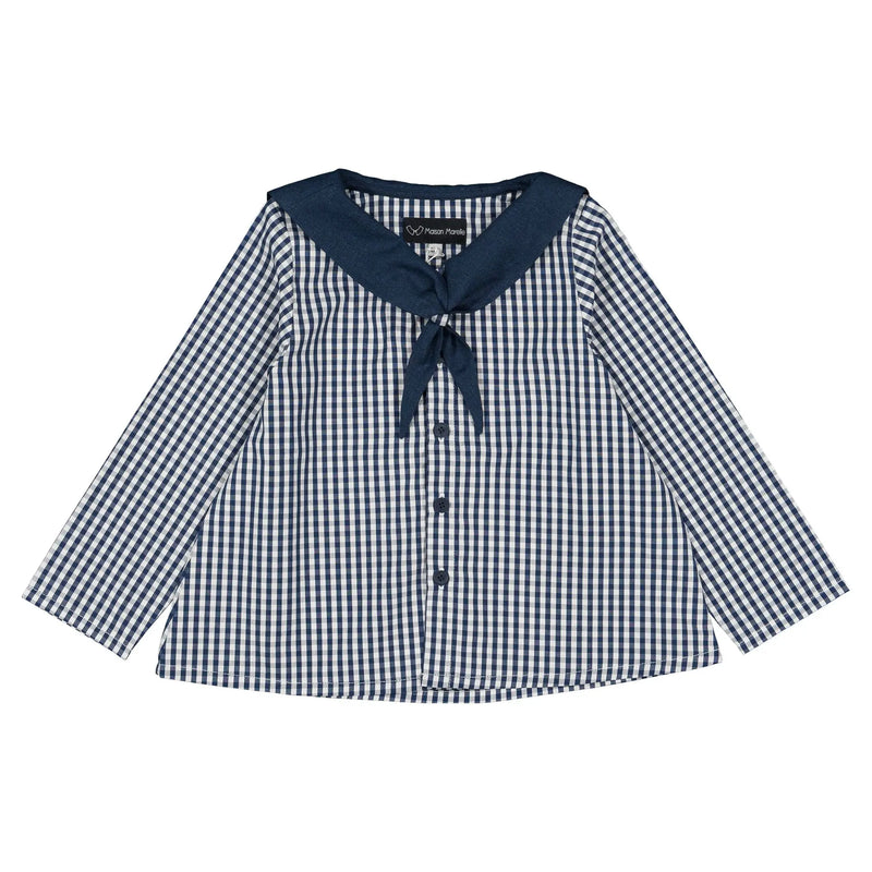 Blouse Monge - Ml Vichy Bleu
