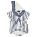 Barboteuse Cambon - Rayé Bleu Foncé