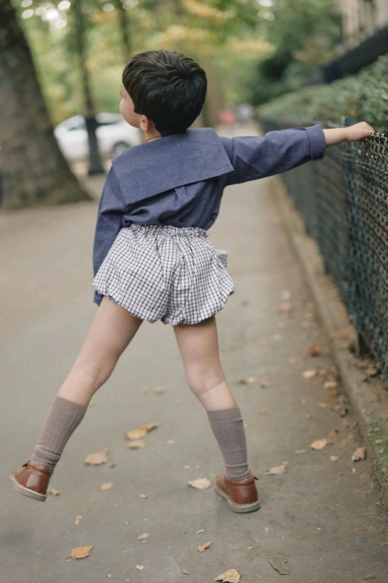 Blouse Monceau - Bleue Encre