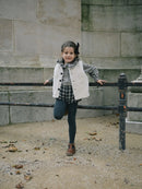 Bloomers With Dull Straps - Gray Tartan