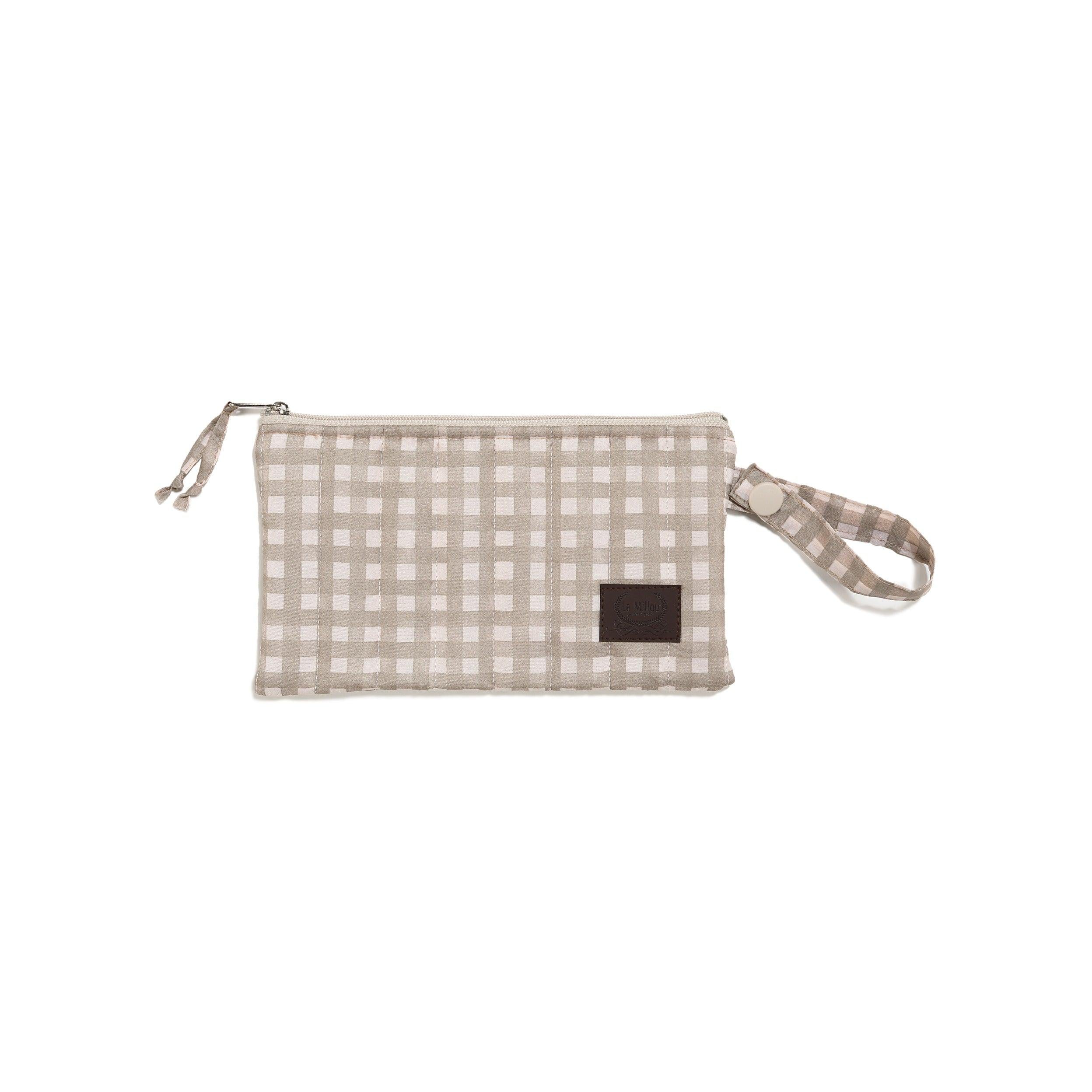 Set de Voyage - Beige Vichy