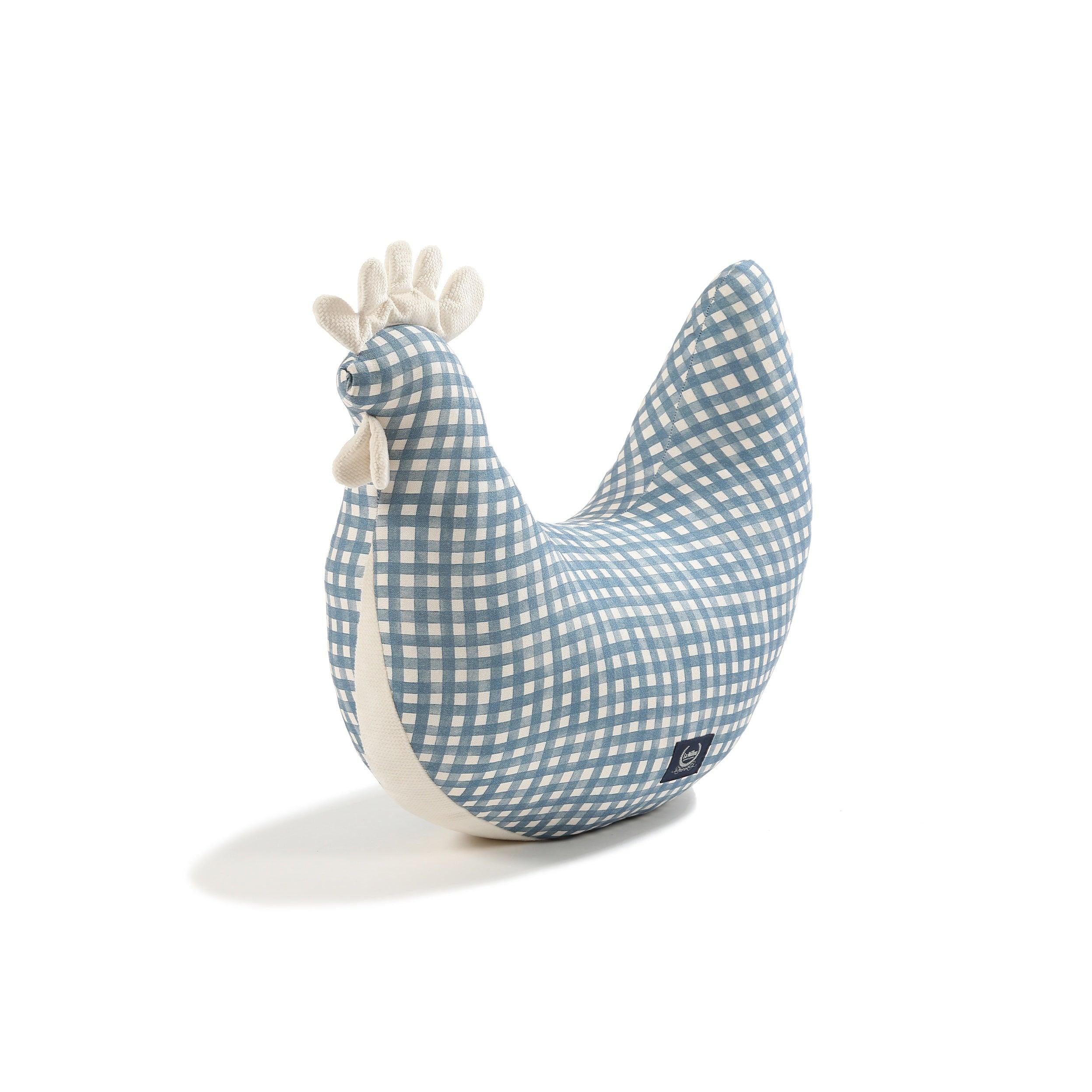 Coussin Poule de Grand-mère Dany Bamboo - Berry Vichy
