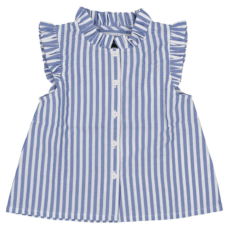 Blouse Mezieres - Rayures Bleues