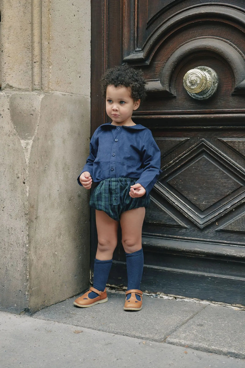 Bloomer Chaillot - Tartan Bleu