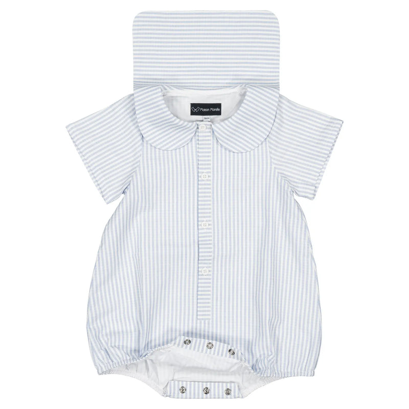 Barboteuse Hoche - Rayures Bleues