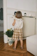 Jupe-Short Pleyel - Tartan Miel