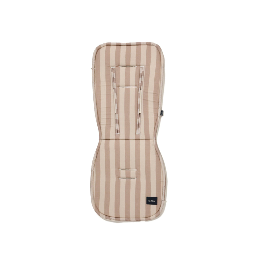 Insert pour Poussette Coton Velvet Multi - Rayures Beige