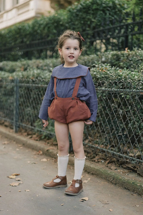 Blouse Pigalle - Bleu Encre